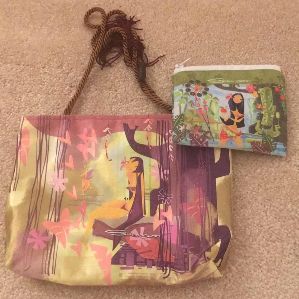 Swanson bag and coin purse